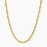 Serpentine Herringbone Necklace